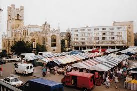 Piazza del mercato di Cambridge