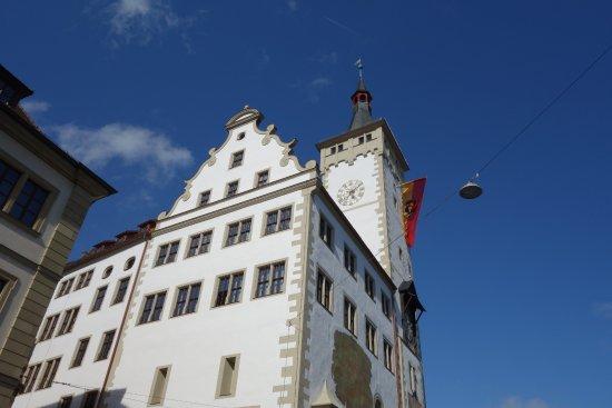 Grafeneckart und Rathaus