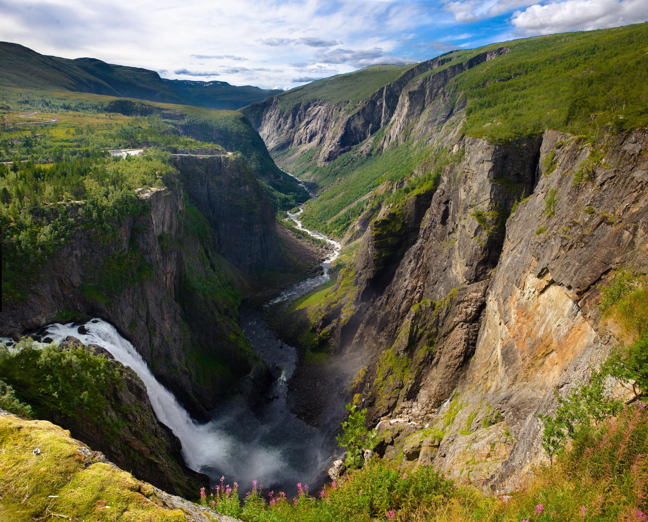 Voringsfossen Waterfall