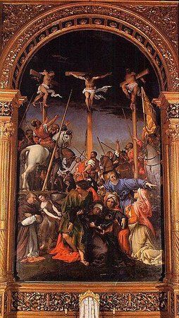 La Crocifissione di Lorenzo Lotto