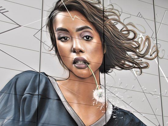 Fresque Sensualite et Pissenlit