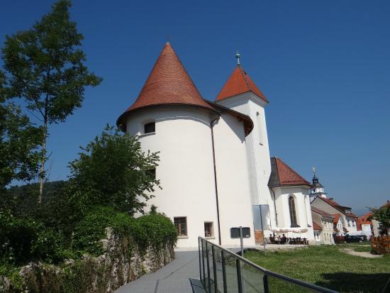 Pungert With Two Towers and the Church