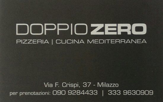 Doppio Zero 00