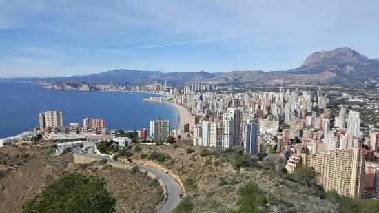 Punto panoramico Cruz de Benidorm